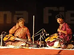 PT. Vishwa Mohan Bhatt performing at AF 2010
