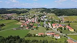 Aerial view of Paldau