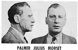 Palmer Julius Morset FBI Most Wanted Poster
