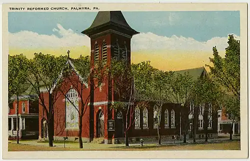 Trinity Reformed Church, now Unity of Palmyra Church, 50 W. Main