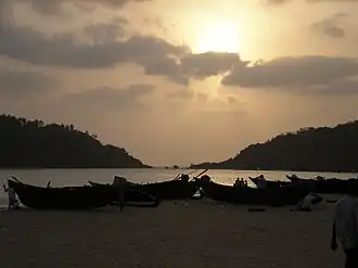 Sunset at Palolem