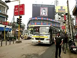 Paltan Bazar, Guwahati, December 2011, one of many centres commemorating Bhupen Hazarika