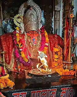 Idol of Paplaj Mata Temple