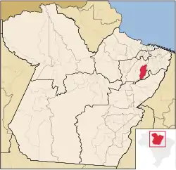 Location in Pará