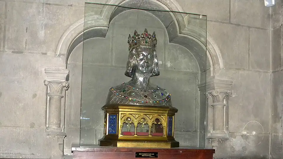 Reliquary bust of Louis IX (Notre-Dame de Paris)