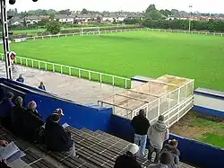 The view from the Main Stand, looking towards the Tennyson Road end