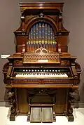 Boudoir organ with pipe-top (1882, a style)[10]