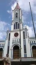 Parish church in the center of San Francisco de Sales