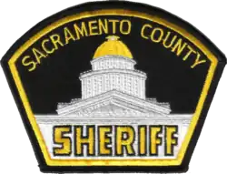 Patch of the Sacramento County Sheriff's Department
