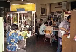 Shophouse at a street corner, George Town, Malaysia, 1999