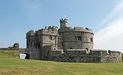 Image of Pendennis castle keep in Conrwall