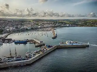 Scillonian III at Penzance Quay