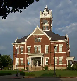 Perry County courthouse in Perryville