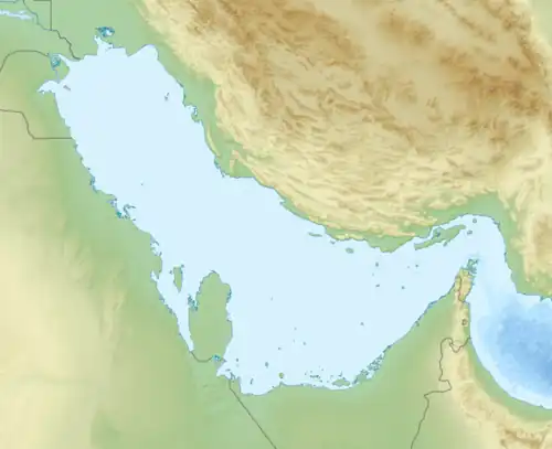 Jabal Yibir is located in Persian Gulf
