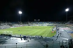 Exterior view of the Stadio Adriatico