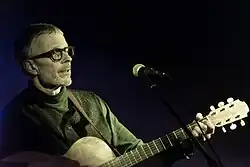 Astor performing at the University of Westminster in 2024