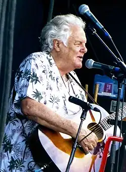 Peter on the Americana Stage at MerleFest in 2024