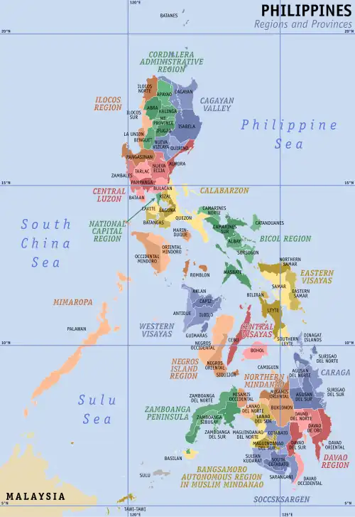 Map of the Philippines