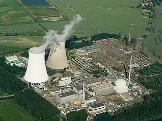 Image 66The cooling towers of the Philippsburg Nuclear Power Plant in Germany (from Nuclear fission)