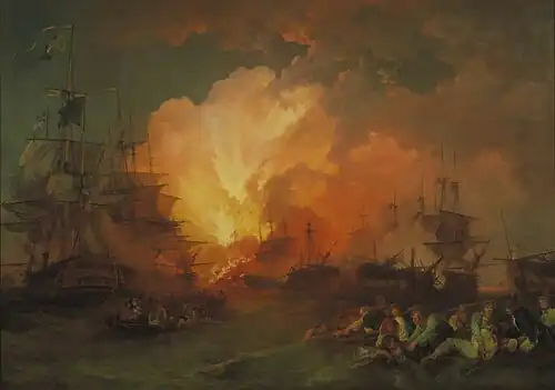 The Battle of the Nile, 1800