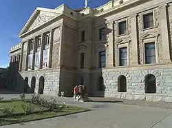 Another view of the Arizona State Capitol, built in 1901, which is now the Arizona State Capitol Museum.