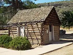 The Teacherage Cabin.
