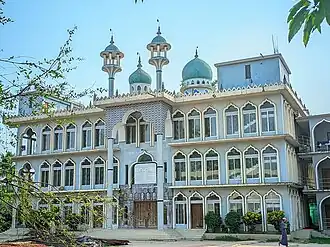 Mosque in madrasa compound