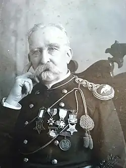 Photograph of Colonel William R. Parnell, Company H, First Cavalry