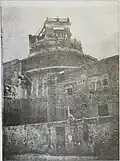 Photograph of Gurdwara Siropa Sahib in Nabha state, where historical Sikh relics and artefacts were kept for safe-keeping, published in Mahan Kosh (1930), c.1920s.