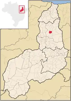 Location in Piauí state