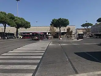 View of Piazza dei Cinquecento