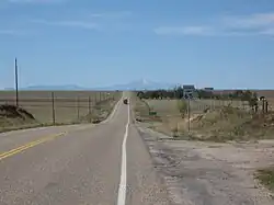 Pikes Peak from Rush, Colorado
