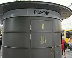 Pissoir in Copenhagen