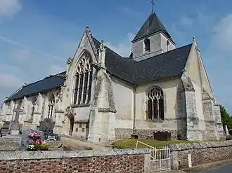 The church in Plasnes