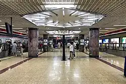 Line 1 platform (July 2019)