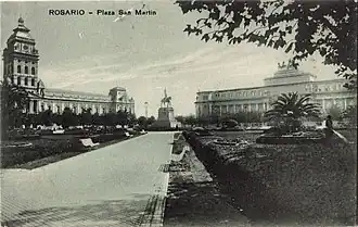 San Martín Square (c. 1920s)