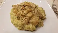 Polenta with mushrooms