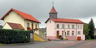The town hall in Pont-lès-Bonfays