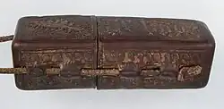 Portable Reliquary Case, French, c. 1400, 12.6&nbsp;cm long