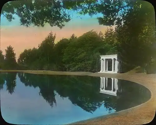 Vintage lantern slide.