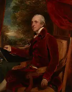 Portrait of William Baker by Thomas Lawrence