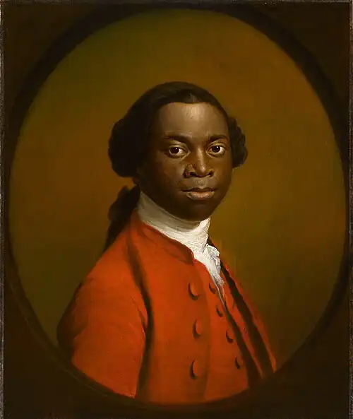 Portrait of a Man in a Red Suit by an unknown artist