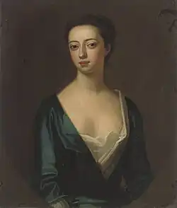Portrait of a lady, traditionally identified as Elizabeth Greville, Lady Guilford, painting attributed to Enoch Seeman