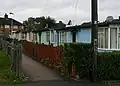Post-war prefab houses of the Excalibur Estate