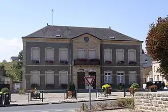 Town hall and school