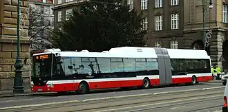 Low-floor articulated city bus SOR&nbsp;NBH&nbsp;18