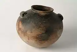 Pre-dynastic Naqada cooking pot - scientific analysis has shown that this pot once contained a meat stew with honey
