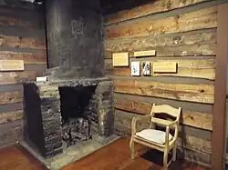 Inside the "Old Governor's Mansion"