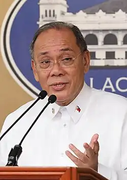 Ernesto Abella, Presidential Spokesperson for Philippine President Rodrigo Duterte.