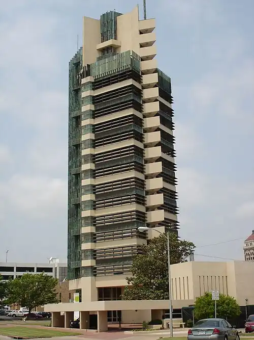 The Price Tower in Bartlesville, Oklahoma (1956)